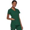 imageDickies Womens EDS Signature Scrubs Jr Fit Mock Wrap TopHunter