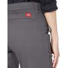 imageDickies Womens Flat Front Stretch Cotton Blend PantsCharcoal V1