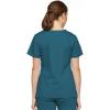 imageDickies Womens Genflex Youtility Mock Wrap TopCaribbean Blue