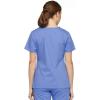 imageDickies Womens Genflex Youtility Mock Wrap TopCeil Blue