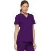 imageDickies Womens Genflex Youtility Mock Wrap TopEggplant