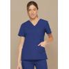 imageDickies Womens Genflex Youtility Mock Wrap TopGalaxy Blue