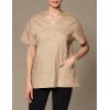 imageDickies Womens Genflex Youtility Mock Wrap TopKhaki