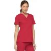 imageDickies Womens Genflex Youtility Mock Wrap TopRed