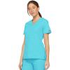 imageDickies Womens Genflex Youtility Mock Wrap TopTurquoise