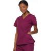 imageDickies Womens Genflex Youtility Mock Wrap TopWine