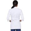 imageDickies Womens Junior Fit 34 Sleeve Lab CoatWhite