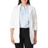 imageDickies Womens Junior Fit 34 Sleeve Lab CoatWhite