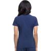 imageDickies Womens Scrub Top VNeck Top with 2 Pockets Moisture Wicking and 360 Stretch Fabric  DK615Navy