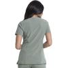 imageDickies Womens Scrub Top VNeck Top with 2 Pockets Moisture Wicking and 360 Stretch Fabric  DK615Olive