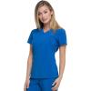 imageDickies Womens Scrub Top VNeck Top with 2 Pockets Moisture Wicking and 360 Stretch Fabric  DK615Royal