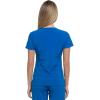 imageDickies Womens Scrub Top VNeck Top with 2 Pockets Moisture Wicking and 360 Stretch Fabric  DK615Royal