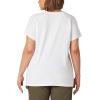 imageDickies Womens Short Sleeve Performance TeeWhite V1