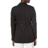 imageDickies Womens Xtreme Stretch 28 Inch Snap Front Lab CoatBlack