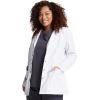 imageDickies Womens Xtreme Stretch 28 Inch Snap Front Lab CoatWhite