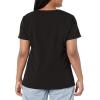 imageDickies Xtreme Stretch Women Scrubs Top VNeck 82851Black
