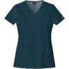 imageDickies Xtreme Stretch Women Scrubs Top VNeck 82851Caribbean