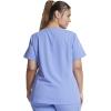 imageDickies Xtreme Stretch Women Scrubs Top VNeck 82851Ceil Blue