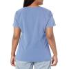 imageDickies Xtreme Stretch Women Scrubs Top VNeck 82851Ceil Blue
