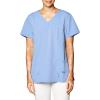 imageDickies Xtreme Stretch Women Scrubs Top VNeck 82851Ceil Blue
