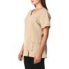 imageDickies Xtreme Stretch Women Scrubs Top VNeck 82851Dark Khaki