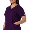 imageDickies Xtreme Stretch Women Scrubs Top VNeck 82851Eggplant