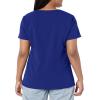 imageDickies Xtreme Stretch Women Scrubs Top VNeck 82851Galaxy Blue