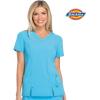 imageDickies Xtreme Stretch Women Scrubs Top VNeck 82851Hot Pink
