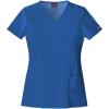 imageDickies Xtreme Stretch Women Scrubs Top VNeck 82851Hot Pink