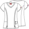imageDickies Xtreme Stretch Women Scrubs Top VNeck 82851Hot Pink