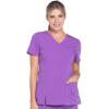 imageDickies Xtreme Stretch Women Scrubs Top VNeck 82851Icy Turquoise