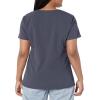 imageDickies Xtreme Stretch Women Scrubs Top VNeck 82851Light Pewter