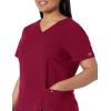 imageDickies Xtreme Stretch Women Scrubs Top VNeck 82851Wine