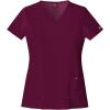 imageDickies Xtreme Stretch Women Scrubs Top VNeck 82851Wine