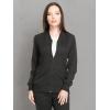 imageDynamix Scrubs for Women AthleticInspired Zip Front Jackets for Women with FourWay Stretch and Moisture Wicking DK330Black