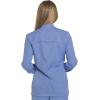 imageDynamix Scrubs for Women AthleticInspired Zip Front Jackets for Women with FourWay Stretch and Moisture Wicking DK330Ciel Blue