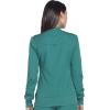 imageDynamix Scrubs for Women AthleticInspired Zip Front Jackets for Women with FourWay Stretch and Moisture Wicking DK330Hunter Green