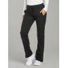 imageDynamix Scrubs for Women Drawstring Cargo Pants for Women DK130Black