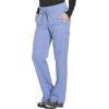 imageDynamix Scrubs for Women Drawstring Cargo Pants for Women DK130Ciel Blue