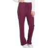 imageDynamix Scrubs for Women Drawstring Cargo Pants for Women DK130Wine