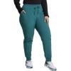 imageEDS Essentials Jogger Scrubs for Women Drawstring Scrub Pants DK065Hunter Green