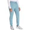imageEDS Essentials Jogger Scrubs for Women Drawstring Scrub Pants DK065Mineral Blue