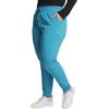 imageEDS Essentials Jogger Scrubs for Women Drawstring Scrub Pants DK065Teal Blue