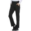 imageEDS Essentials Scrubs for Women YogaInspired PullOn Pant with FourWay Stretch and Moisture Wicking DK005Black