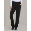 imageEDS Essentials Scrubs for Women YogaInspired PullOn Pant with FourWay Stretch and Moisture Wicking DK005Black