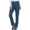 imageEDS Essentials Scrubs for Women YogaInspired PullOn Pant with FourWay Stretch and Moisture Wicking DK005Caribbean Blue