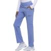 imageEDS Essentials Scrubs for Women YogaInspired PullOn Pant with FourWay Stretch and Moisture Wicking DK005Ciel