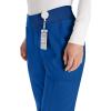 imageEDS Essentials Scrubs for Women YogaInspired PullOn Pant with FourWay Stretch and Moisture Wicking DK005Galaxy Blue