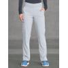 imageEDS Essentials Scrubs for Women YogaInspired PullOn Pant with FourWay Stretch and Moisture Wicking DK005Grey