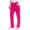 imageEDS Essentials Scrubs for Women YogaInspired PullOn Pant with FourWay Stretch and Moisture Wicking DK005Hot Pink